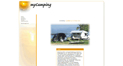 Desktop Screenshot of mycamping.ch